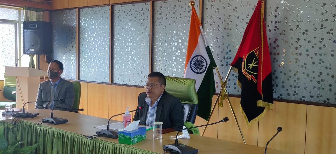 Meghalaya Police in collaboration with NIT, Meghalaya and St. Anthony’s College Shillong on 28th November, 2020 conducted the Final Round of the 1st Meghalaya Police Hackathon Event at Police Head Quarters, Shillong via Video Conference on 29.11.2020