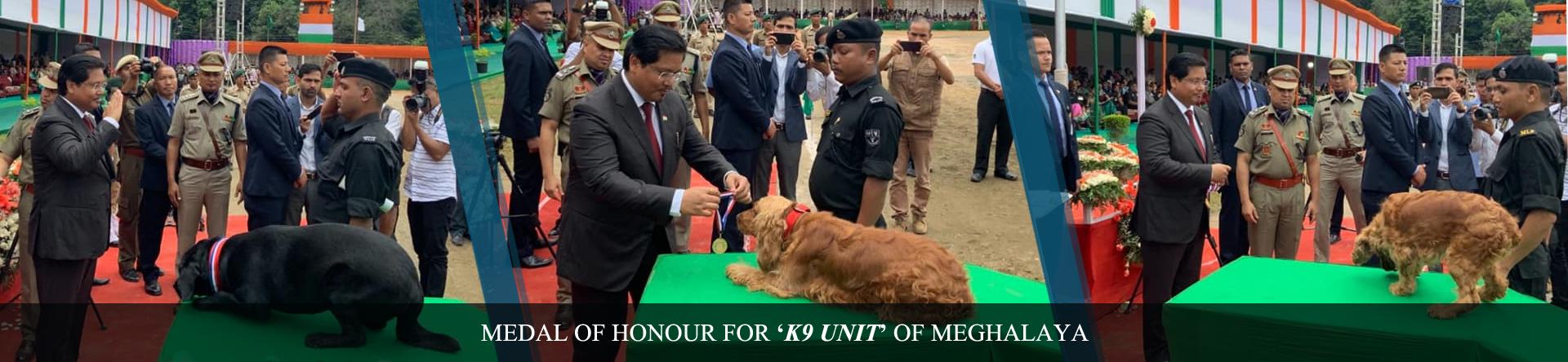 Medal of Honour for K9 Unit