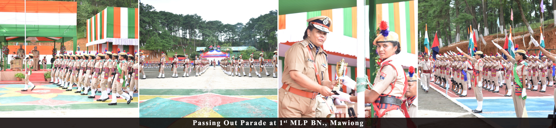 Passing Out Parade at 1st MLP Bn., Mawiong