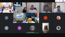 Junior Grade Gazetted Officers of Meghalaya Police were briefed by Speaker Shri. A. KUMAR, IPS DIG (WR) in an Virtual Conference on 24.09.2020