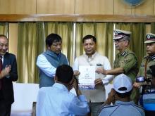 Hon'ble CM of Meghalaya on Book Launch