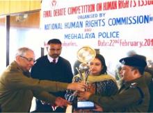 Awards Distribution at Final Debate Competition  on Human Rights Issues