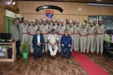 Today dated 29.3.2021, the IPS probationers (72 RR) called on Shri. R. Chandranathan,IPS DGP as part of their Study-cum-Cultural Tour.  An interaction programme betwen officials of the department and the probationers was also held in PHQ.