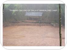 Training Ground of GNLA at Mandalgre Camp Counter Insurgency Operations in East Garo Hills
