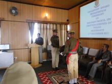Award Distribution to new Officers