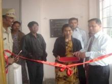 Inauguration of District Training Centre at West Khasi Hills, Nongstoin by Shri D.N. Jyrwa