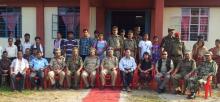 Shri BL Buam, IPS, ADGP(TAP) with Police Officers 