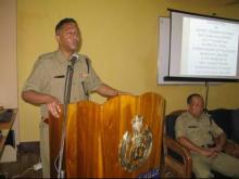 Speech Of a Police Officers at DTC