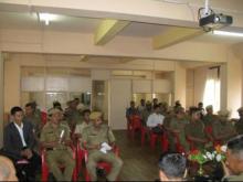 Police Officers gathered at DTC Inauguration of DTC in East Khasi Hills, Shillong